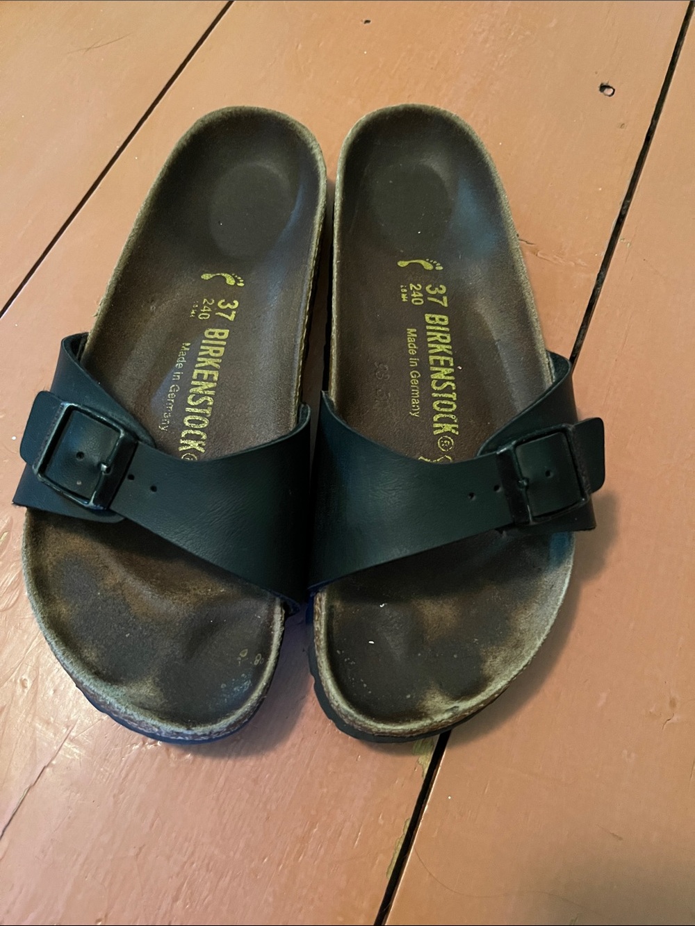 Birkenstock Black Madrid Women's Sandals 37